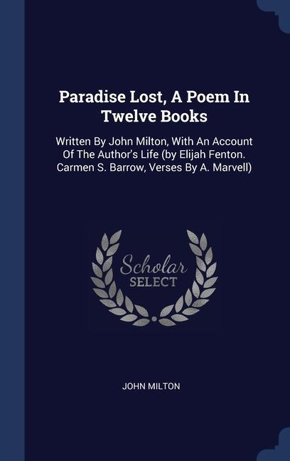 Buch PARADISE LOST, A POEM IN TWELVE BOOKS: W John Milton