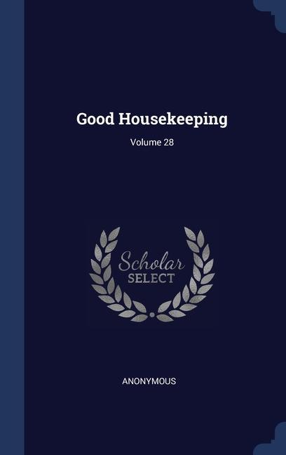 Carte GOOD HOUSEKEEPING; VOLUME 28 