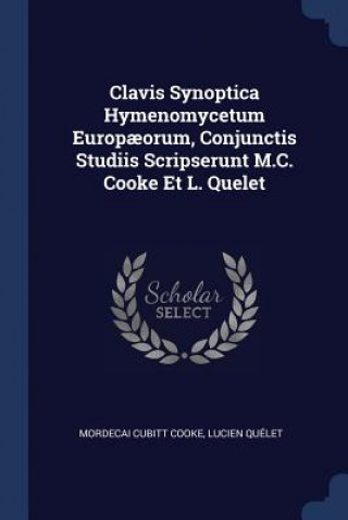 Carte CLAVIS SYNOPTICA HYMENOMYCETUM EUROP ORU MORDECAI CUBI COOKE