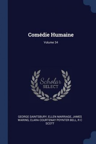 Kniha COM DIE HUMAINE; VOLUME 34 GEORGE SAINTSBURY