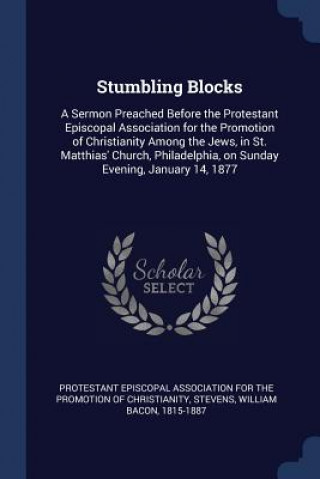 Book Stumbling Blocks William Bacon Stevens