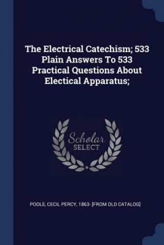 Kniha THE ELECTRICAL CATECHISM; 533 PLAIN ANSW POOLE