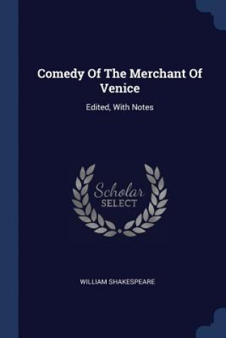 Kniha Comedy of the Merchant of Venice William Shakespeare