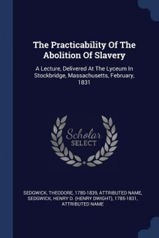 Könyv Practicability of the Abolition of Slavery Theodore Sedgwick