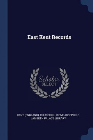 Carte EAST KENT RECORDS KENT ENGLAND