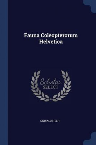 Книга FAUNA COLEOPTERORUM HELVETICA OSWALD HEER