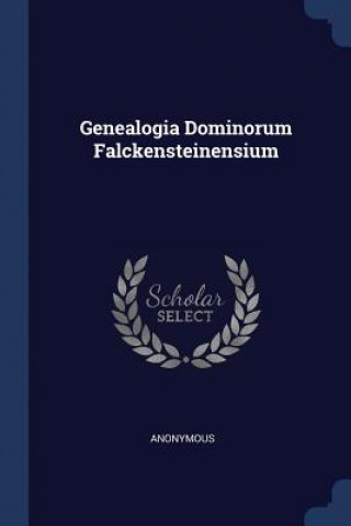 Kniha GENEALOGIA DOMINORUM FALCKENSTEINENSIUM 