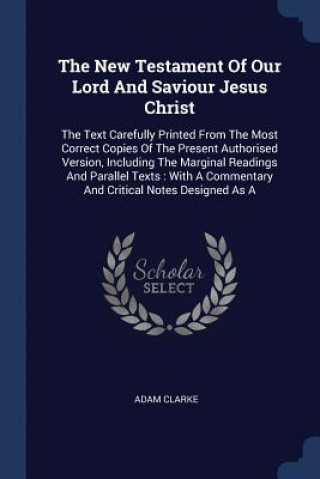 Książka New Testament of Our Lord and Saviour Jesus Christ Clarke