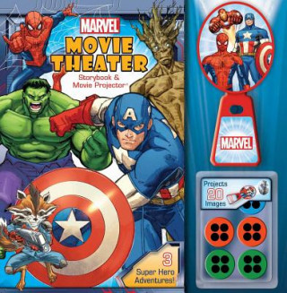 Könyv Marvel Movie Theater Storybook & Movie Projector Marvel