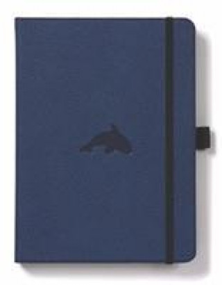 Kniha Dingbats A5+ Wildlife Blue Whale Notebook - Lined 