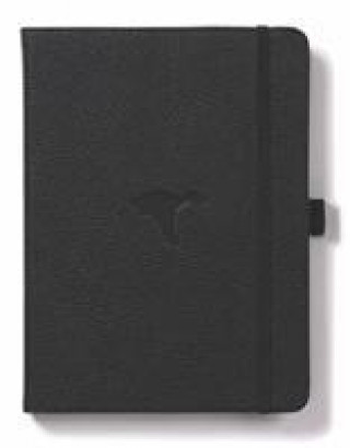Kniha Dingbats A5+ Wildlife Black Duck Notebook - Plain 