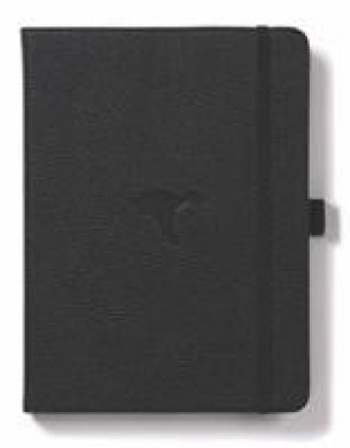 Книга Dingbats A5+ Wildlife Black Duck Notebook - Dotted 