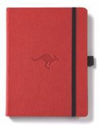 Book Dingbats A5+ Wildlife Red Kangaroo Notebook - Dotted 