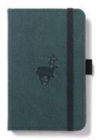 Βιβλίο Dingbats A6 Pocket Wildlife Green Deer Notebook - Graphed 