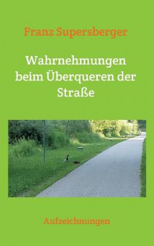 Kniha Wahrnehmungen beim Überqueren der Straße Franz Supersberger
