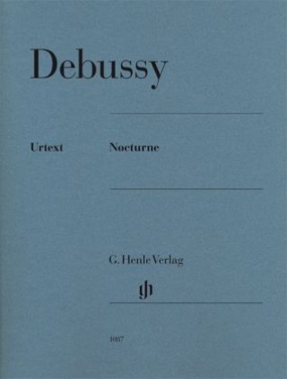 Tiskovina Nocturne, Klavier zu zwei Händen Claude Debussy
