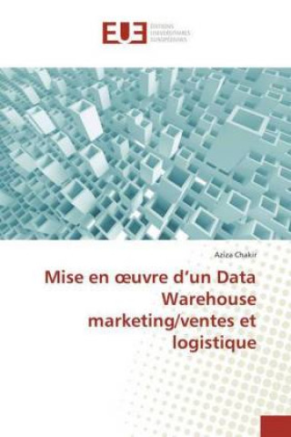 Kniha Mise en oeuvre d'un Data Warehouse marketing/ventes et logistique Aziza Chakir