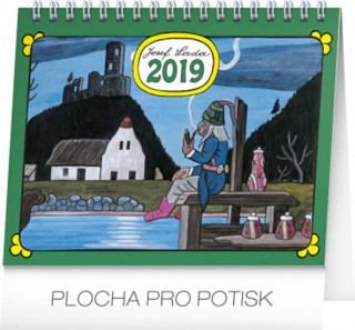 Calendar / Agendă Josef Lada Vodník 2019 - stolní kalendář 