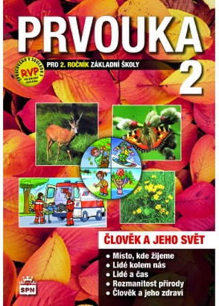 Kniha Prvouka 2 pro 2.ročník základní školy učebnice Milana Čechurová