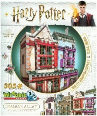 Joc / Jucărie Qualitäts Quidditch Shop & Apotheke - Harry Potter / Quality Quidditch Supplies (Puzzle) 