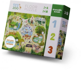 Hra/Hračka Puzzle: Hledej…123 ZOO (24 dílků) 