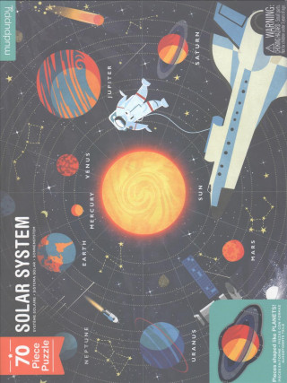 Hra/Hračka Geography Puzzle: Solar Systém/Sluneční soustava (70 dílků) 
