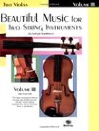 Libro Beautiful Music for Two String Instruments, Bk 3 Samuel Applebaum