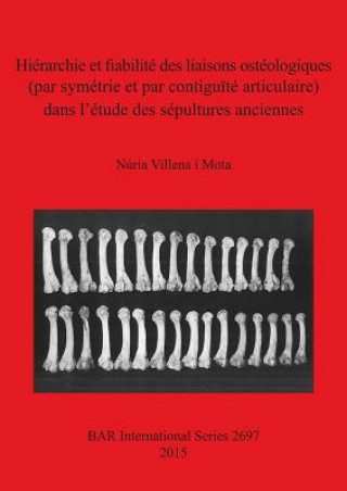 Könyv Hierarchie et fiabilite des liaisons osteologiques (par symetrie et par contiguite articulaire) dans l'etude des sepultures anciennes Nuria Villena Mota