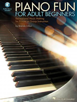 Book Piano Fun for Adult Beginners Brenda Dillon