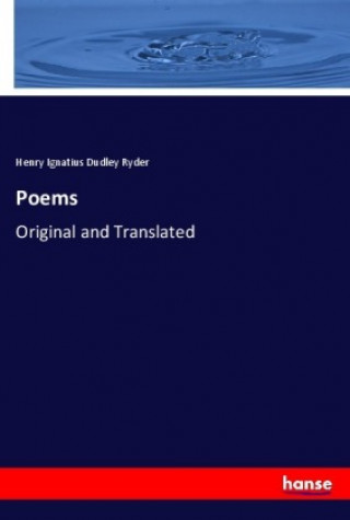 Knjiga Poems Henry Ignatius Dudley Ryder