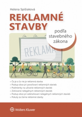 Book Reklamné stavby podľa stavebného zákona Helena Spišiaková