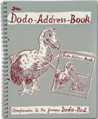 Knjiga Dodo Address Book (Upcycled - RING-BOUND) 