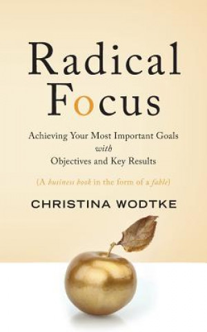 Knjiga Radical Focus Christina R Wodtke