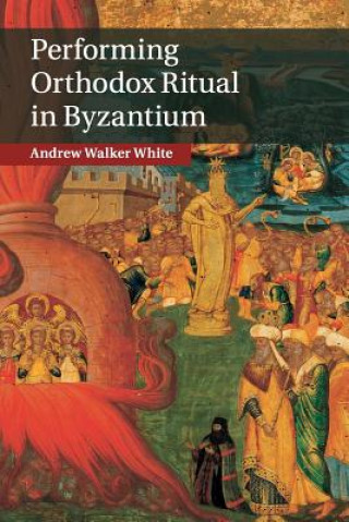Book Performing Orthodox Ritual in Byzantium White
