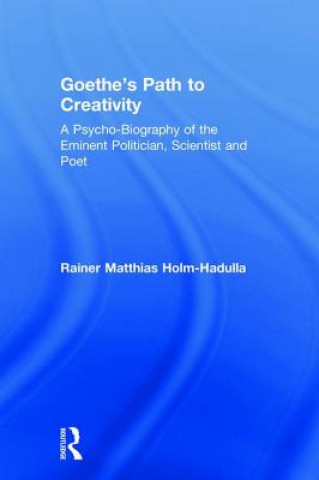 Book Goethe's Path to Creativity Rainer Matthias Holm-Hadulla