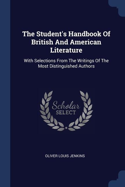 Kniha THE STUDENT'S HANDBOOK OF BRITISH AND AM OLIVER LOUI JENKINS