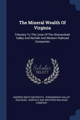 Carte Mineral Wealth of Virginia Andrew Smith McCreath