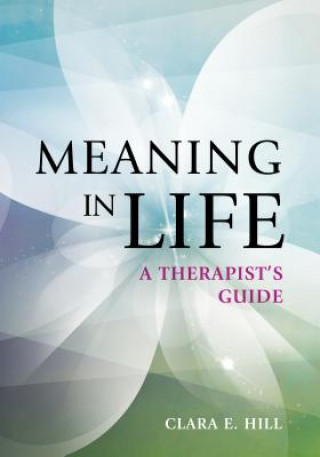 Livre Meaning in Life Clara E. Hill