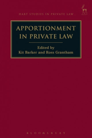 Boek Apportionment in Private Law Kit Barker