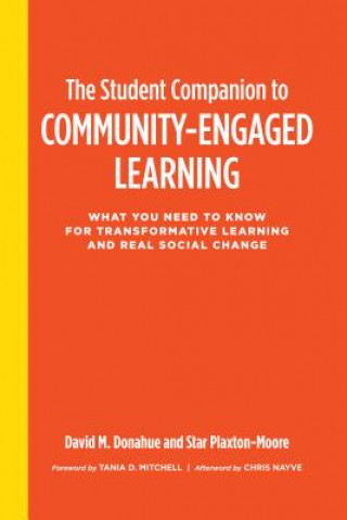 Kniha Student Companion to Community Engaged Learning David M. Donahue