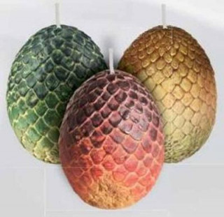 Knjiga Game of Thrones: Sculpted Dragon Egg Candles Insight Editions