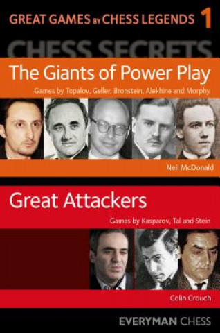 Kniha Great Games by Chess Legends Neil McDonald
