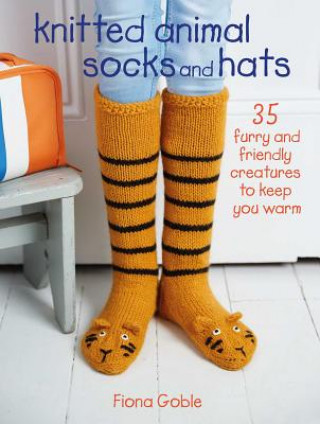 Książka Knitted Animal Socks and Hats Fiona Goble