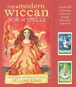 Kniha Modern Wiccan Box of Spells Gillian Kemp