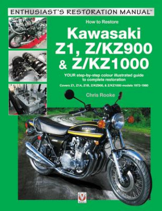 Kniha Kawasaki Z1, Z/KZ900 & Z/KZ1000 Chris Rooke