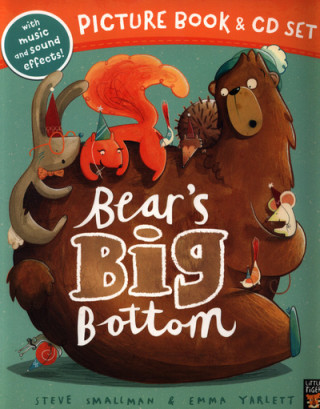 Knjiga Bear's Big Bottom Book & CD Steve Smallman