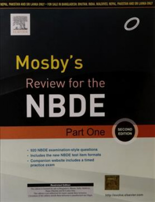 Carte Mosby's Review for the NBDE Part I MOSBY