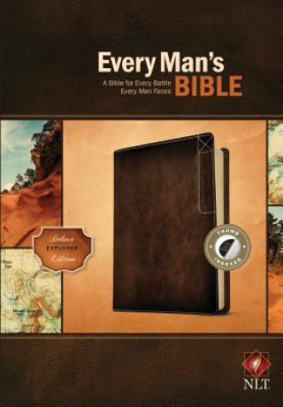 Carte NLT Every Man's Bible, Deluxe Explorer Edition Stephen Arterburn