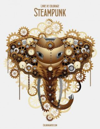 Kniha Livre de coloriage Steampunk 1 Nick Snels