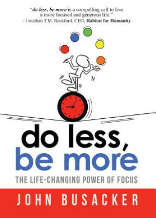 Book Do Less, Be More John Busacker